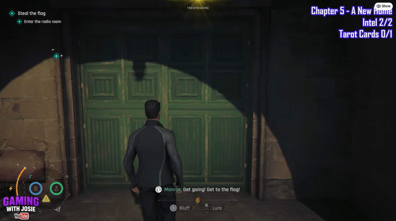 Going to the compound basement in 007 First Light Chapter 5 - A New Home