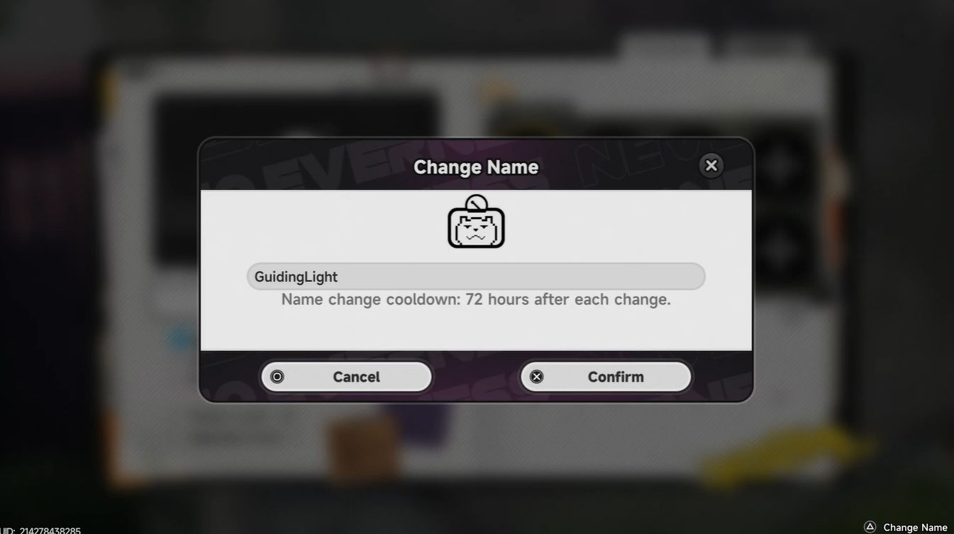 name 