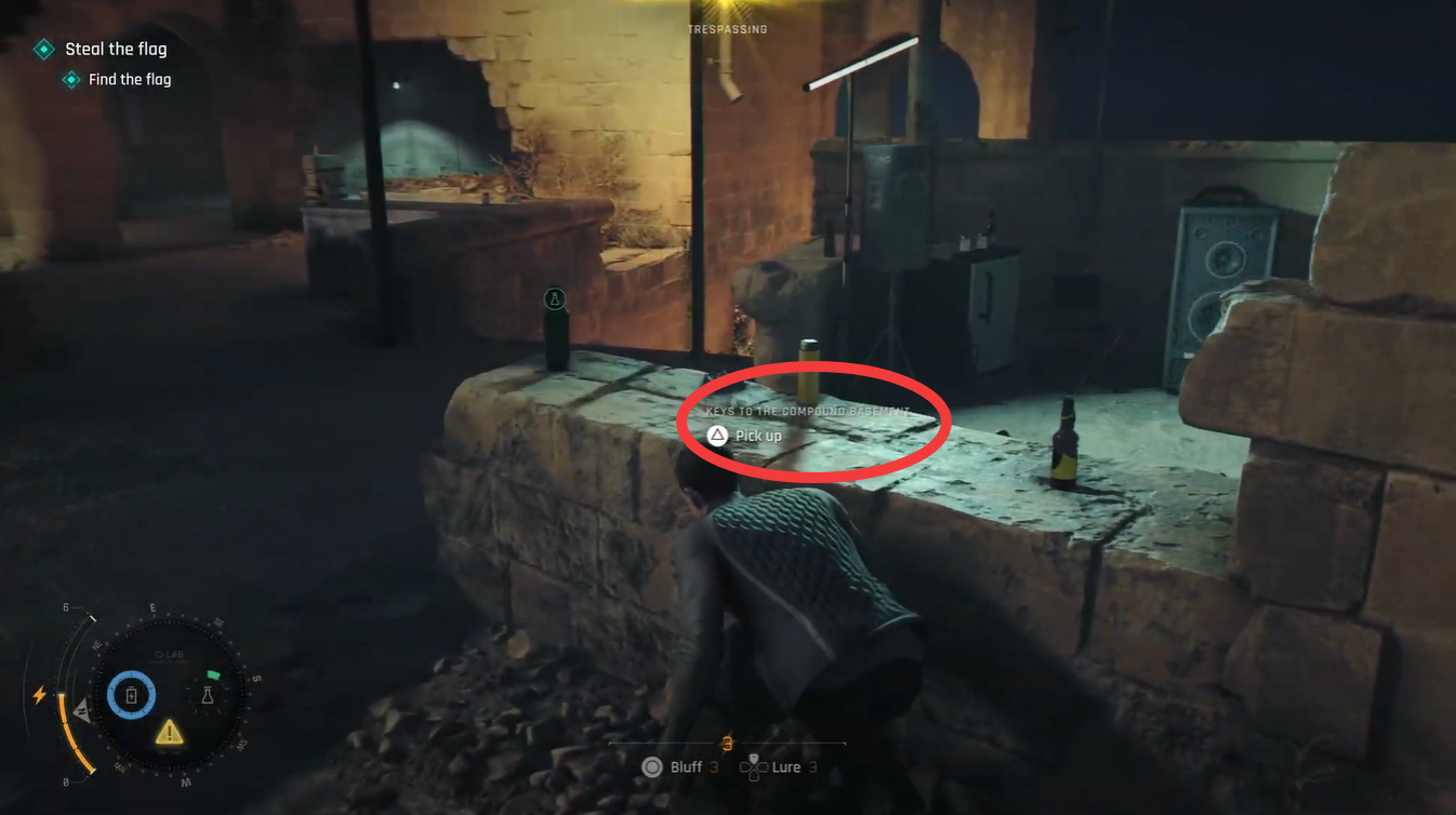 Finding the Compoud Basement Key in 007 First Light Chapter 5 - A New Home