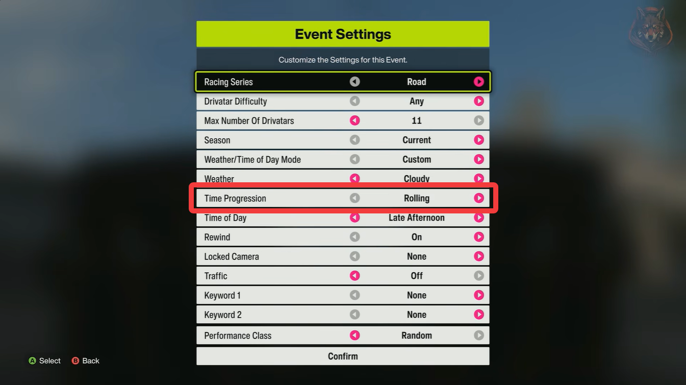 Forza Horizon 6 Custom Weather and Season Setup Guide: How To Change Weather and Time