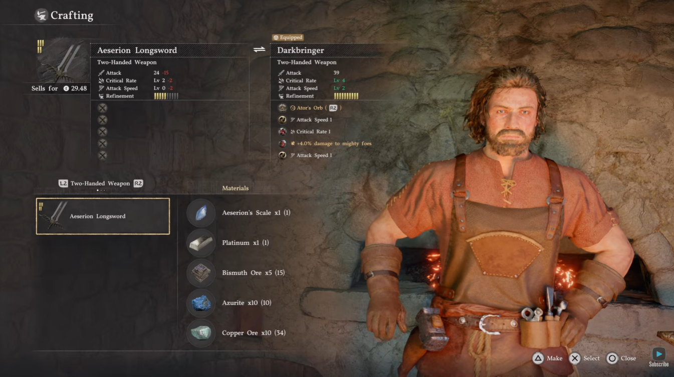 Crimson Desert Aeserion Longsword Location, Aeserion Gear Blueprint Book, and Crafting Guide