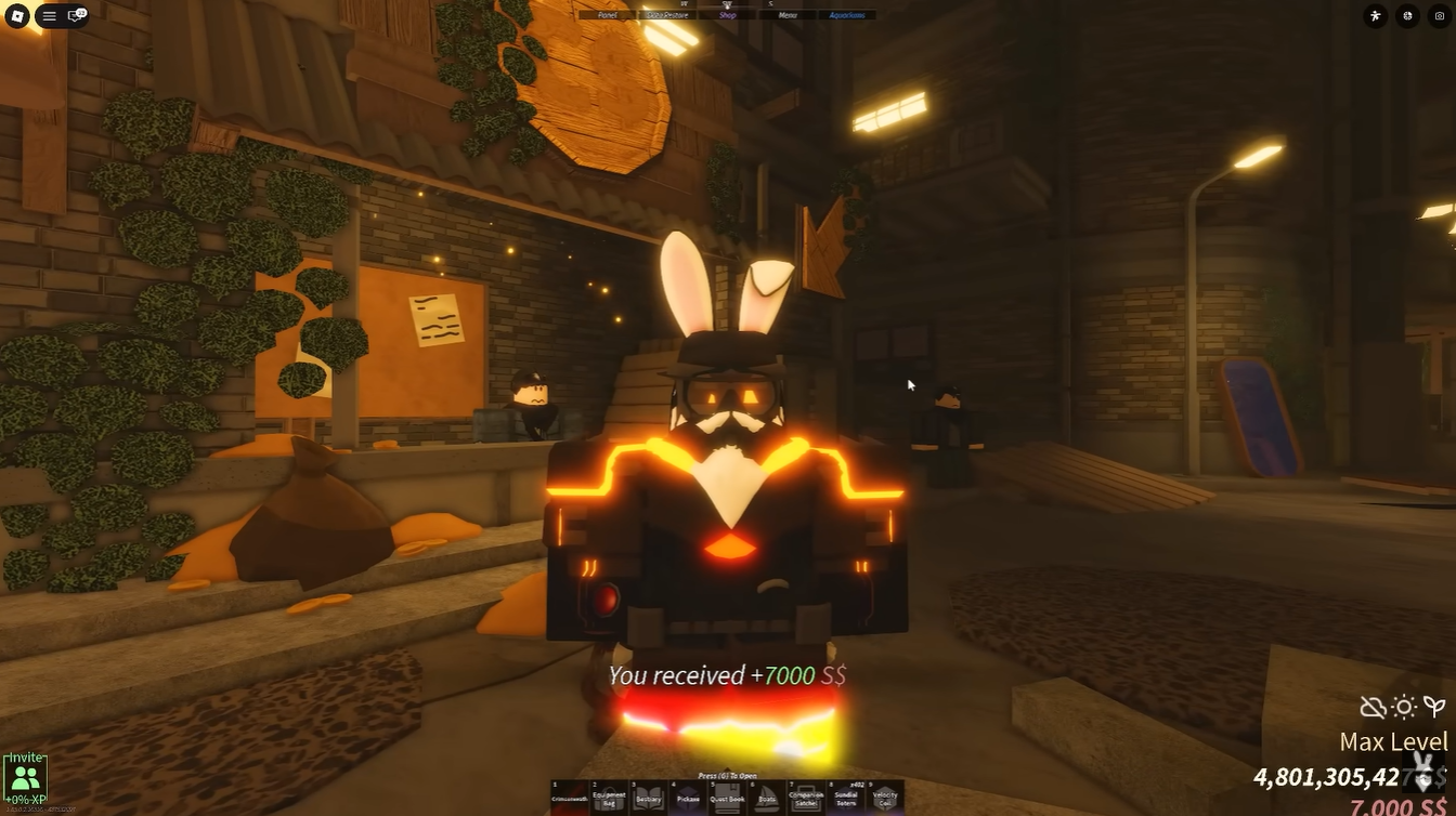 Converting Currency in Shady Bazaar in Fisch Roblox