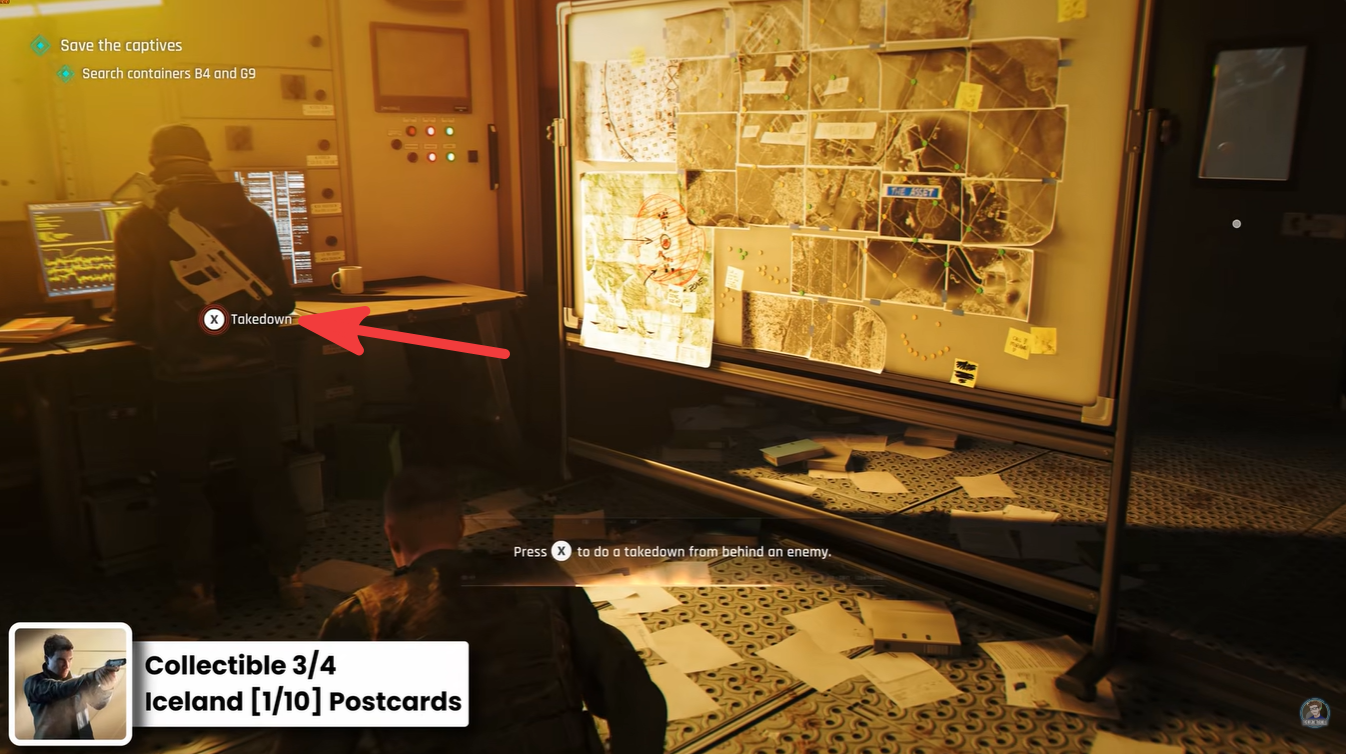 Taking down guard in b2 container in 007 First Light Prologue Mission