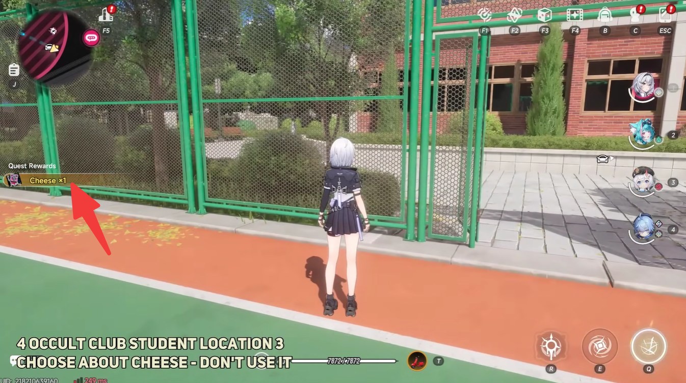 Neverness to Everness: Cheese Camera Location and Uses Explained - Occult Club Student Quest