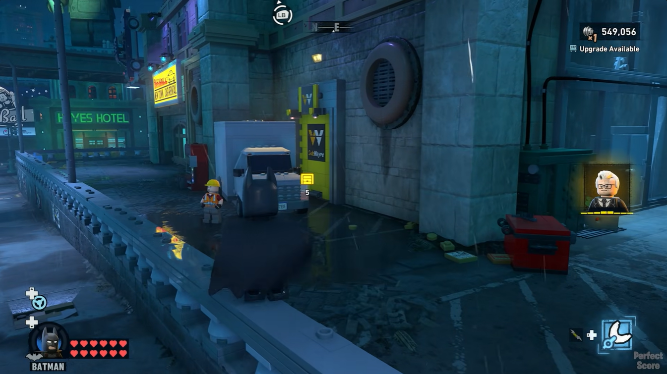 LEGO Batman Legacy of the Dark Knight Unlock Subwayne in Robinson Park in Gotham Village