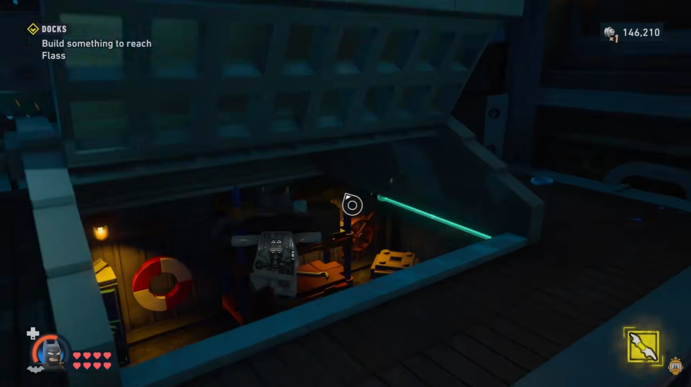 New Beginnings Red Brick Location and Unlock in LEGO Batman: Legacy of the Dark Knight