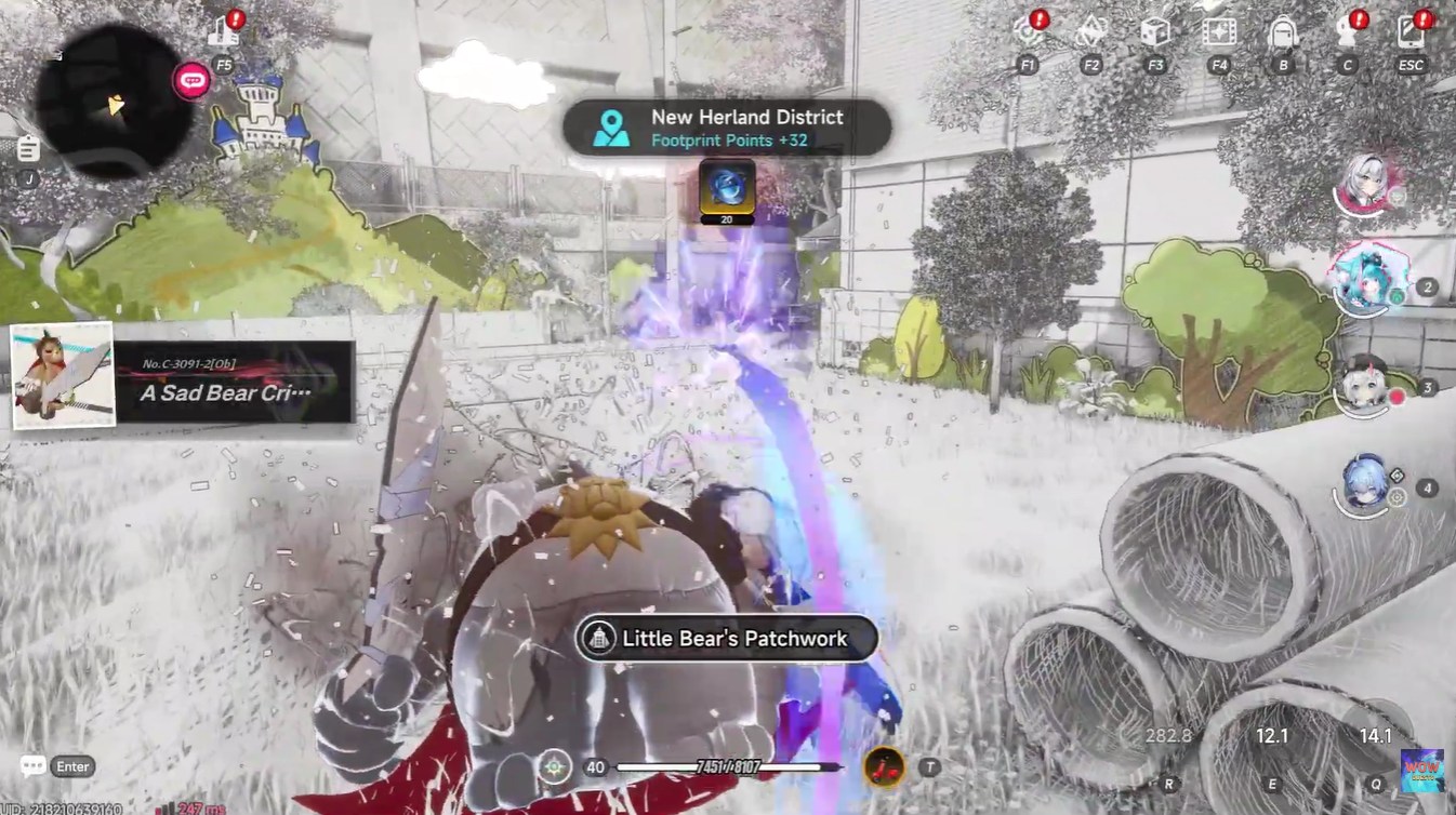 Neverness to Everness A Sad Bear Cries Not Anomaly Guide: Location, Lost Armor, and Achievement