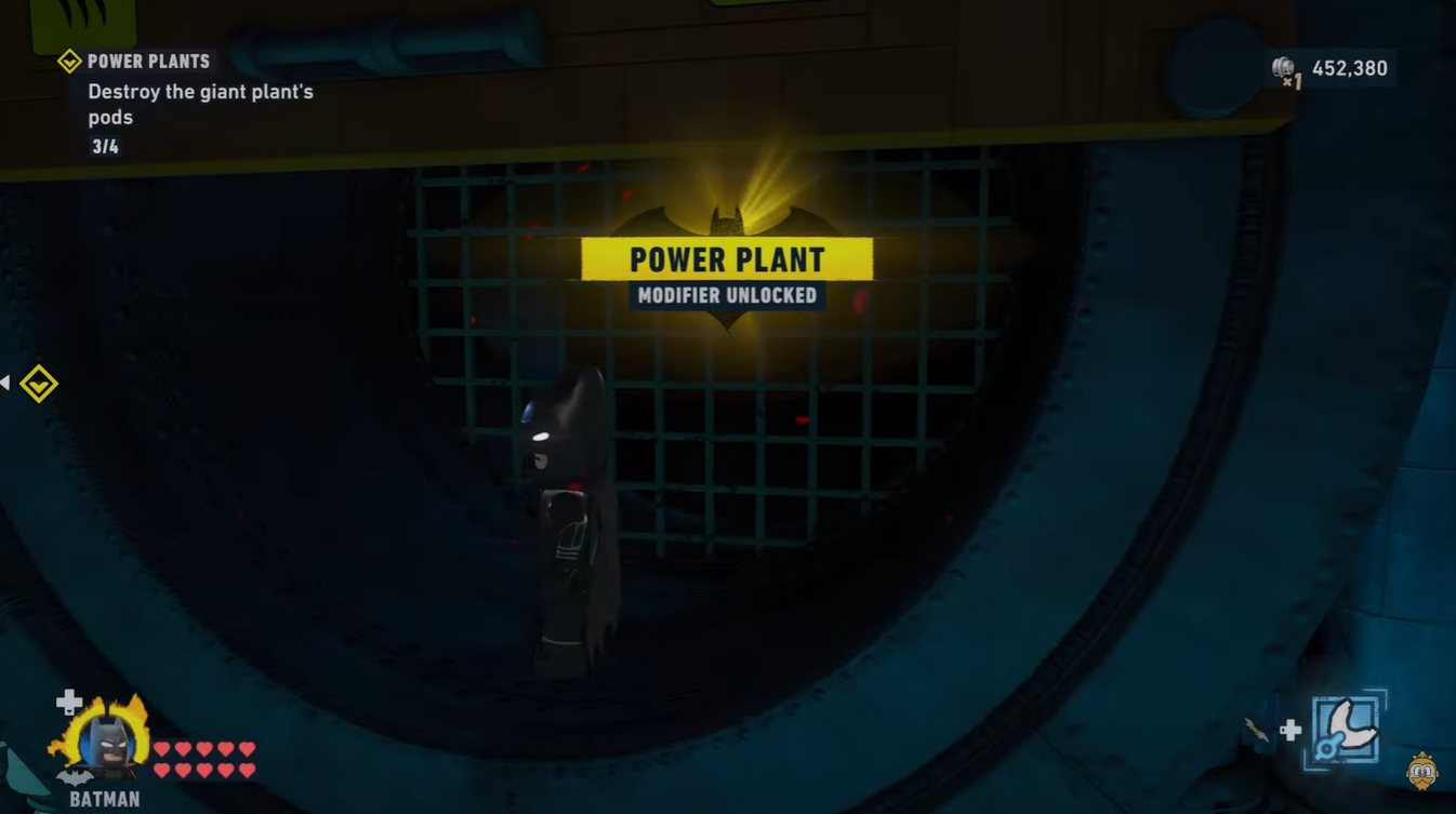 LEGO Batman Legacy of the Dark Knight: Kiteman Red Brick Location and Power Plant Modifier Unlock Guide