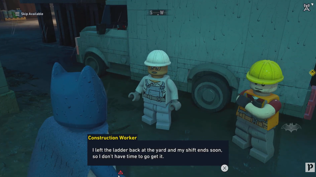 How to restore power to the billboard in Subwayne Cauldron North - LEGO Batman Legacy of Dark Knight