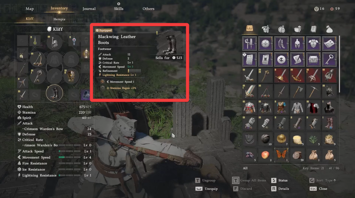 Crimson Desert Blackwing Leather Boots Location, Stats, and Effects Explained