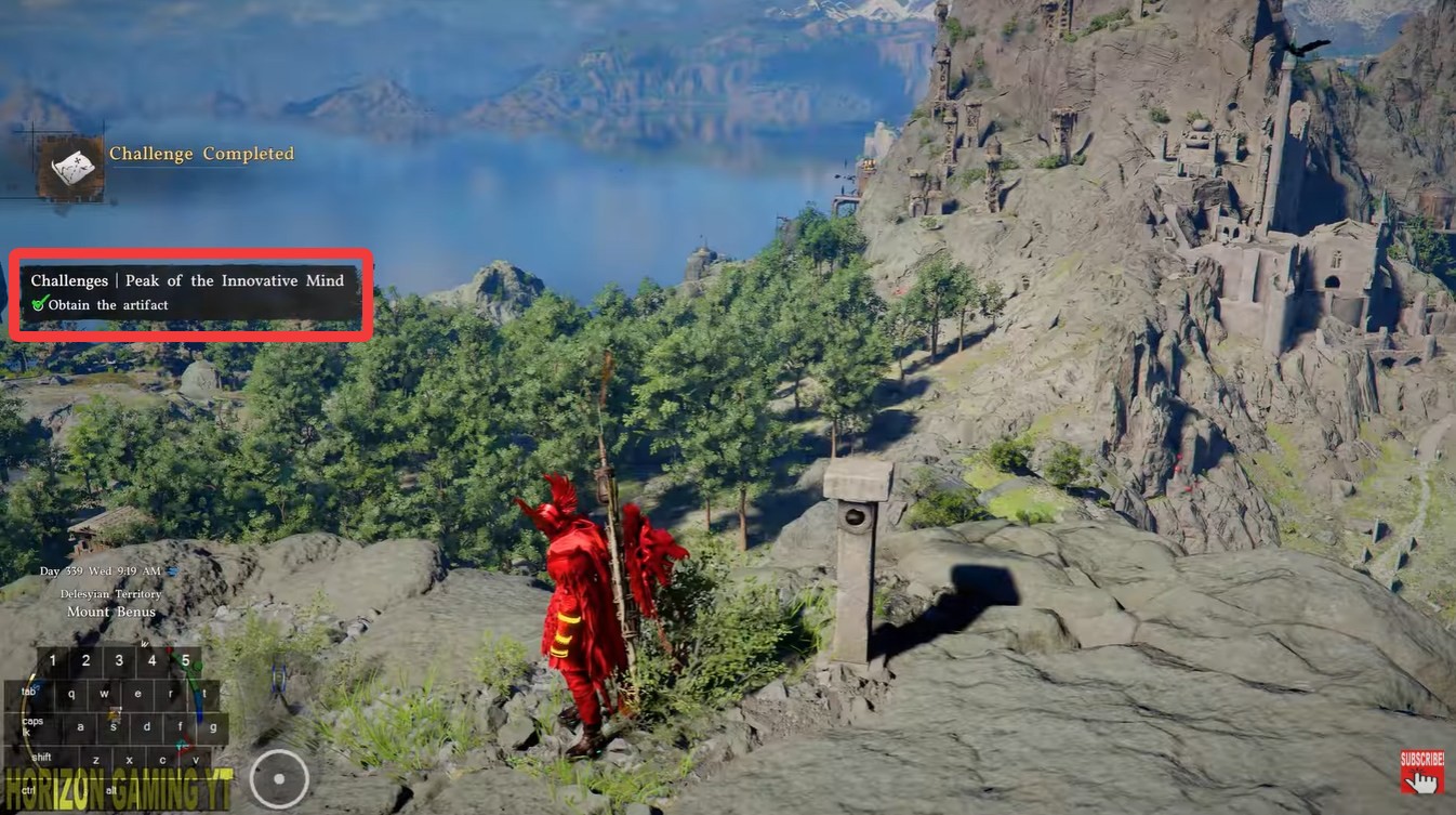 Crimson Desert Peak of The Innovative Mind Abyss Cresset Location Guide
