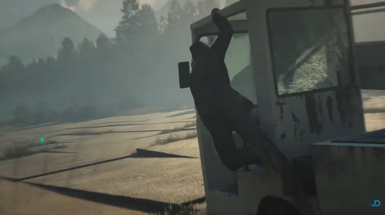 Cargo plane boarding sequence during the airport chase mission in 007 First Light