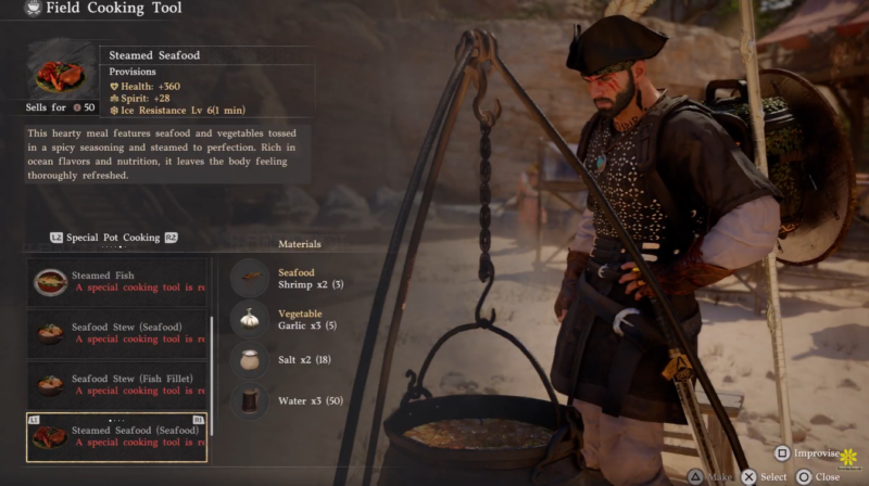 Crimson Desert: Marinated Meat and Steamed Seafood Recipe Locations Guide