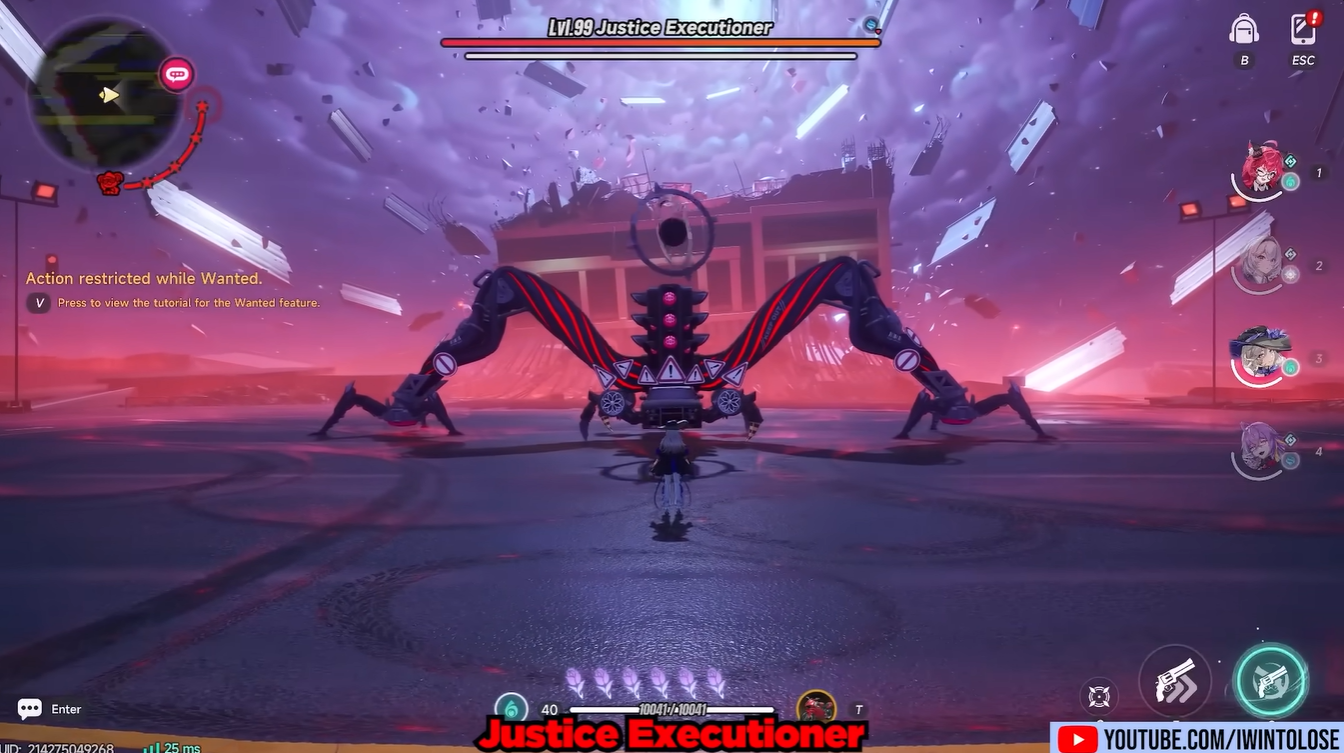 Hethereau's Keeper Arc - Justice Executioner - Neverness to Everness (NTE)