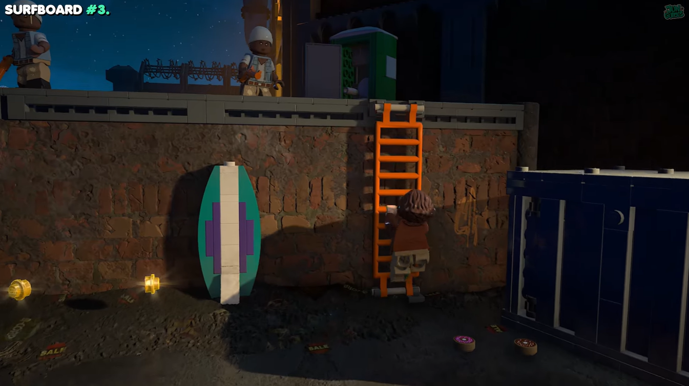 All Surfboards locations in LEGO Batman Legacy of the Dark Knight