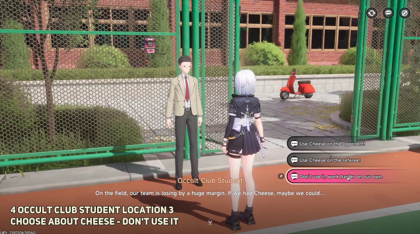 Neverness to Everness: Cheese Camera Location and Uses Explained - Occult Club Student Quest