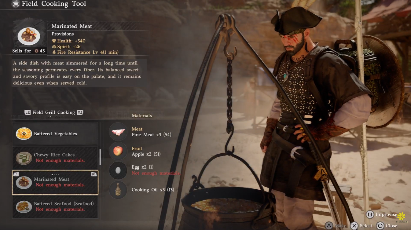 Crimson Desert: Marinated Meat and Steamed Seafood Recipe Locations Guide