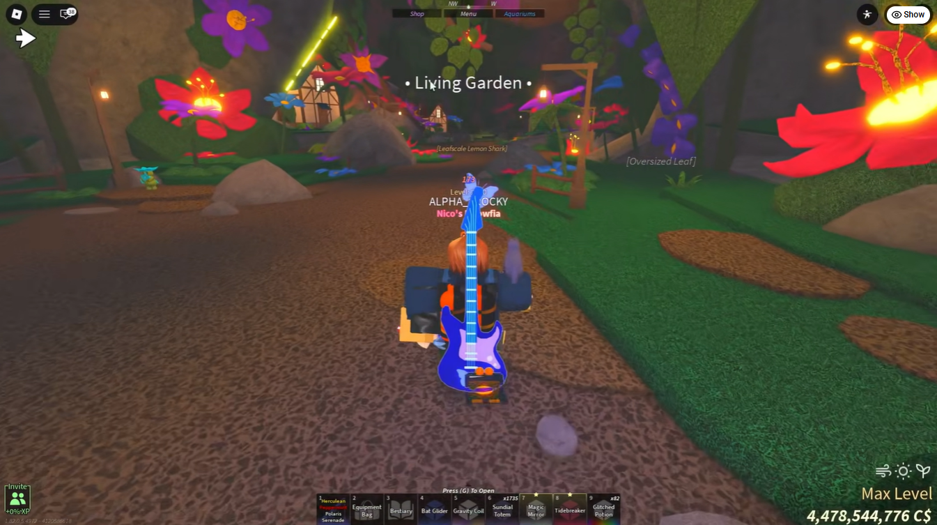 How to Go to Living Garden in Fisch: All Requirements, Toxic Raft, and Quest Explained