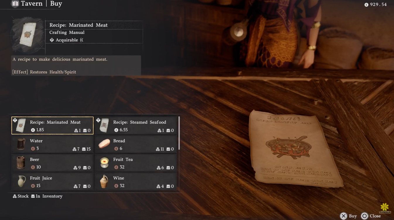 Crimson Desert: Marinated Meat and Steamed Seafood Recipe Locations Guide