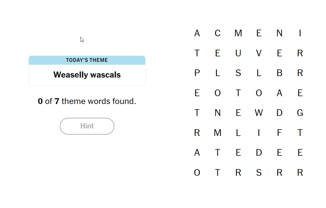 NYT Strands Puzzle May 15: Answers and Tips!