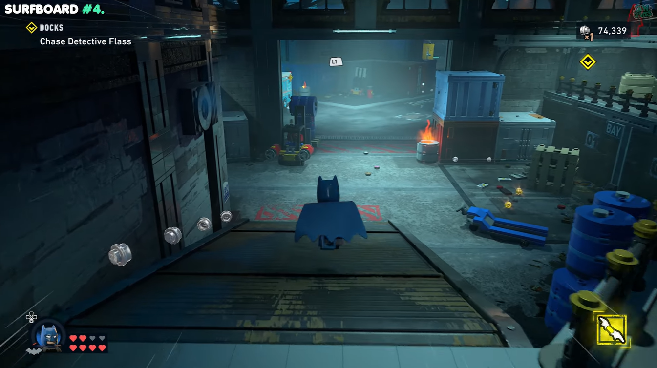 All Surfboards locations in LEGO Batman Legacy of the Dark Knight