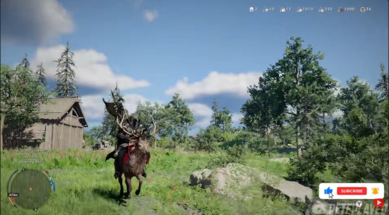 Rosehorn Deer showcase in Crimson Desert