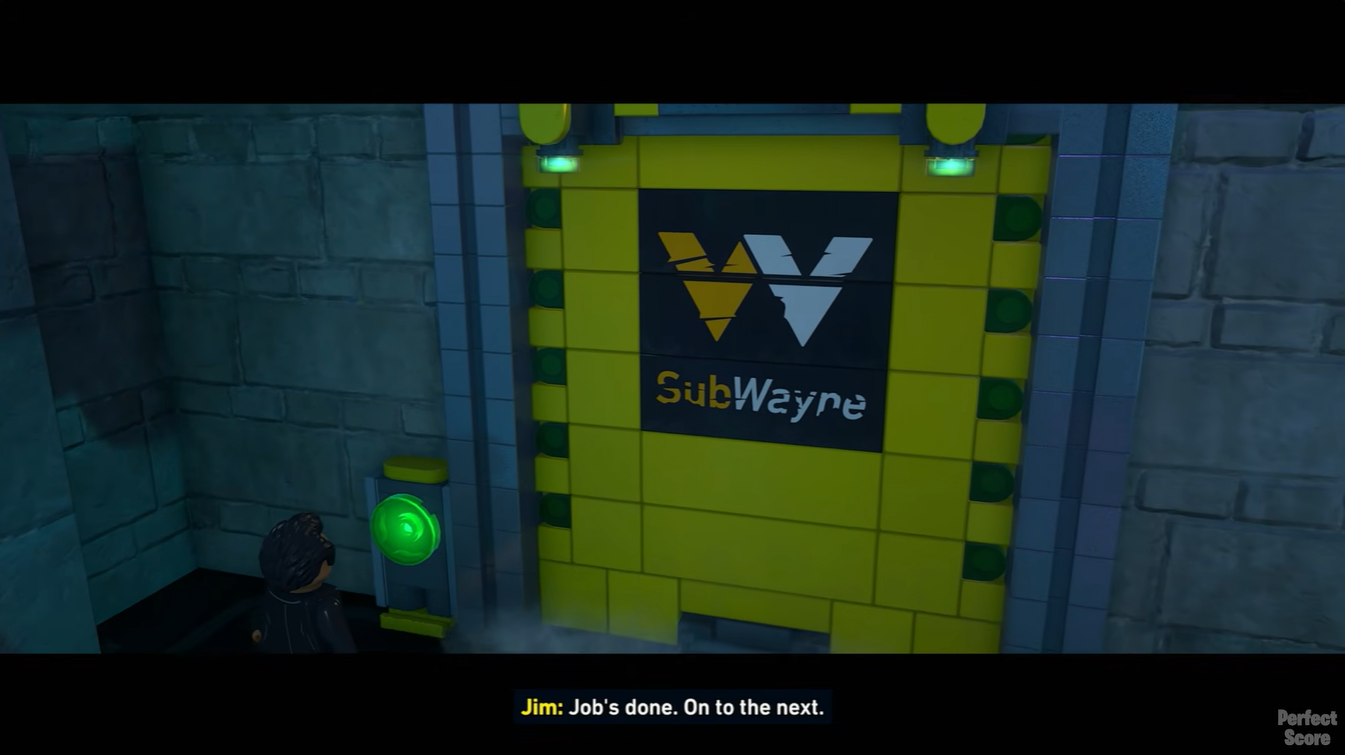 LEGO Batman Legacy of the Dark Knight Unlock Subwayne in Robinson Park in Gotham Village