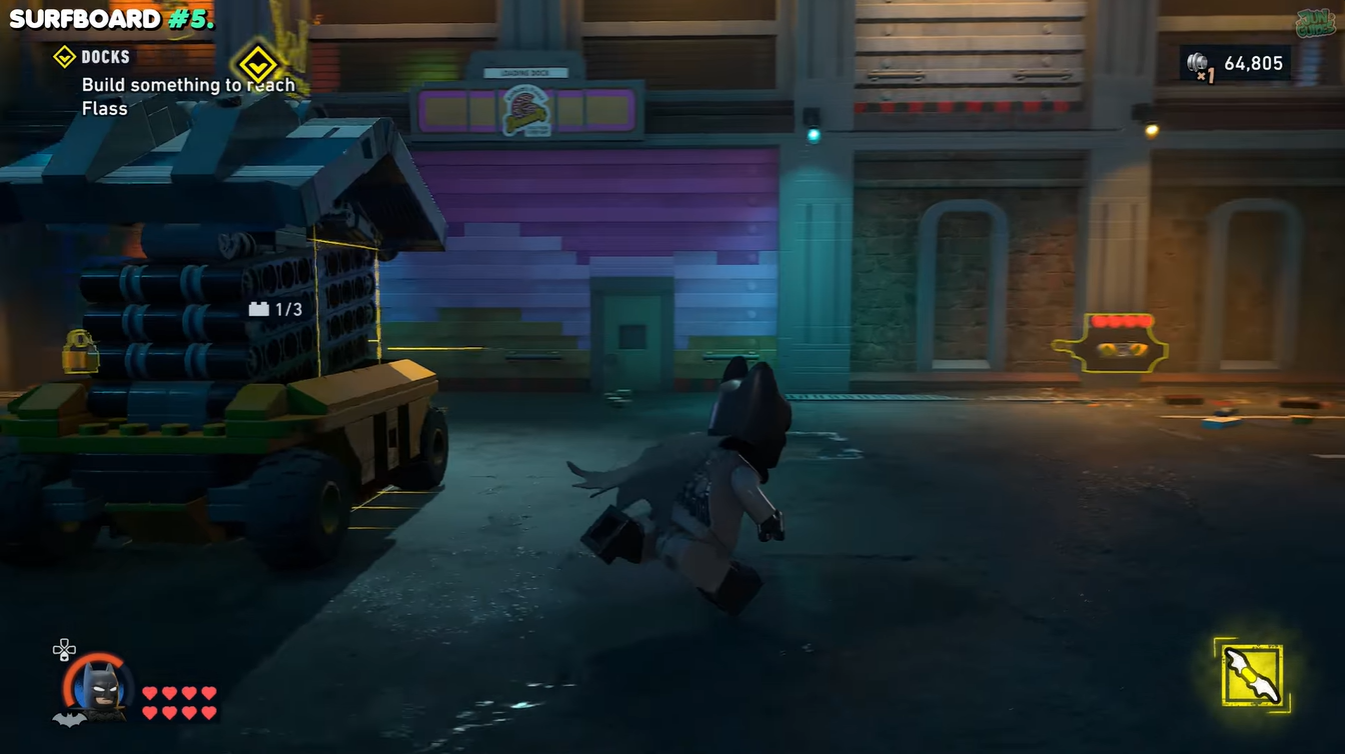 All Surfboards locations in LEGO Batman Legacy of the Dark Knight