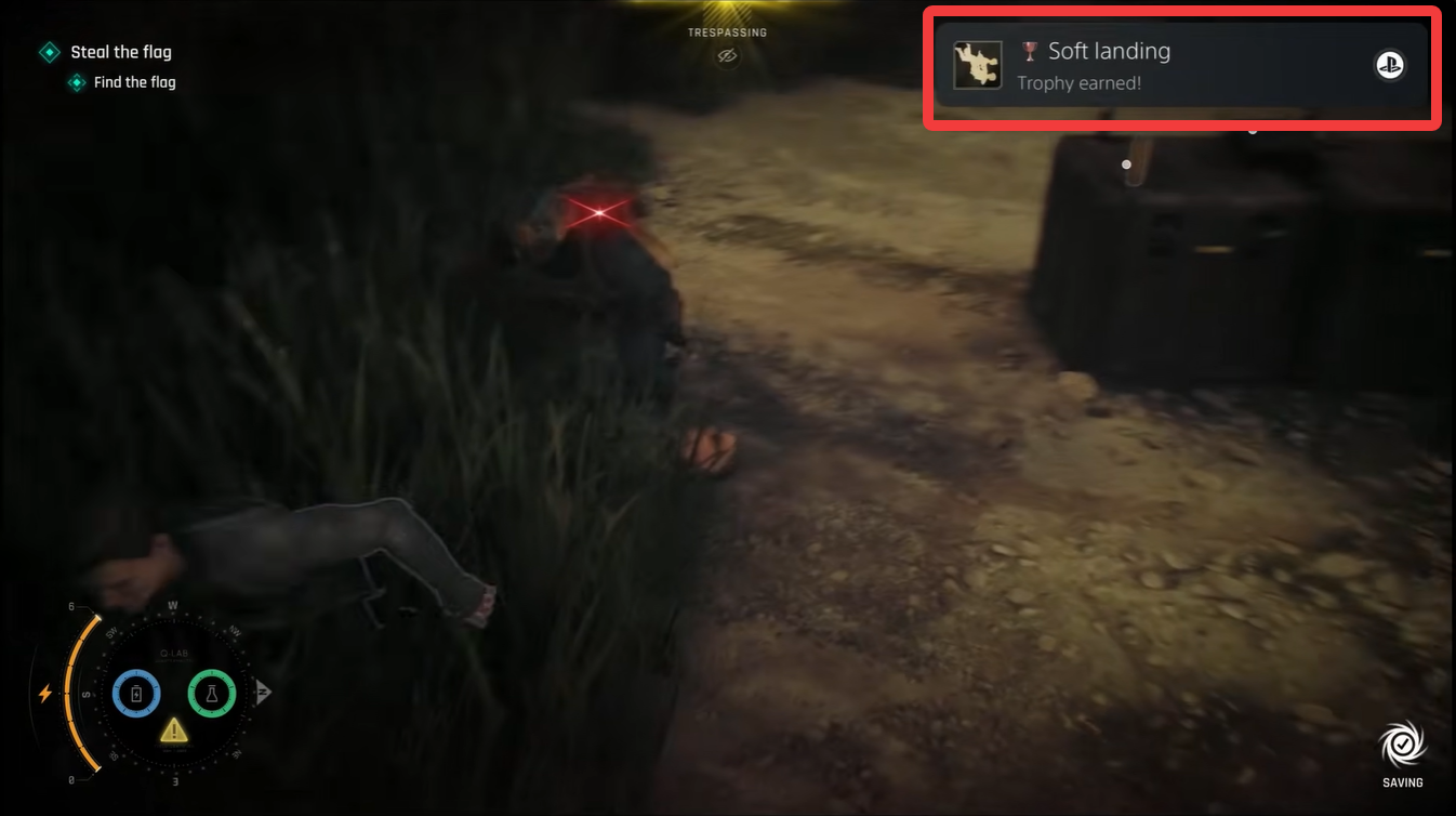 Where to unlock the Soft Landing trophy in 007 First Light