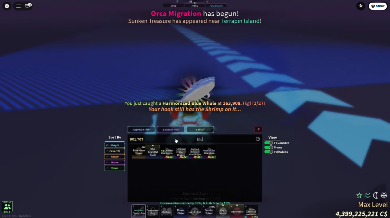 Fisch Harmonized Blue Whale Guide: Location, Best Method, and Requirements Explained