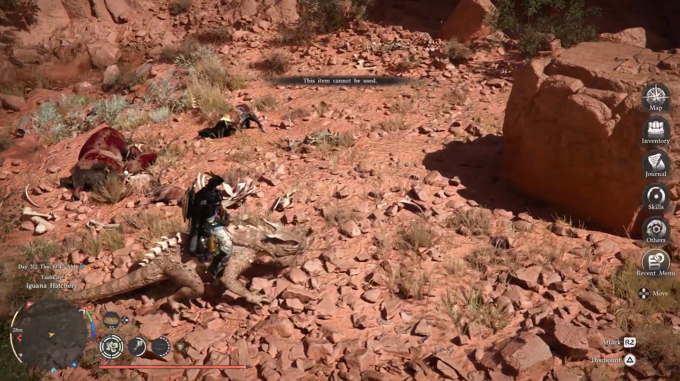 Giant Red Iguana Mount Location and Taming Guide - Crimson Desert 