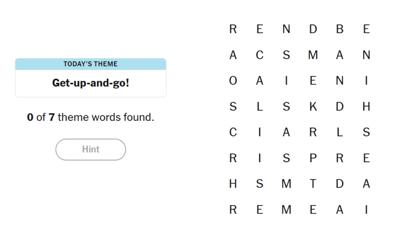 NYT Strands Puzzle May 06: Answers and Tips!