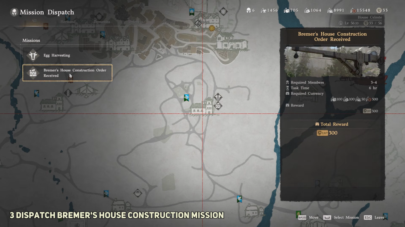 Bremer’s House Construction Mission in Crimson Desert: Location, NPCs, and Rewards