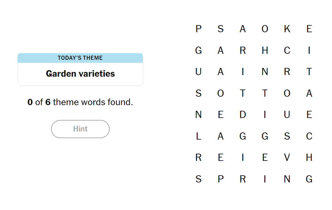 NYT Strands Puzzle May 09: Answers and Tips!