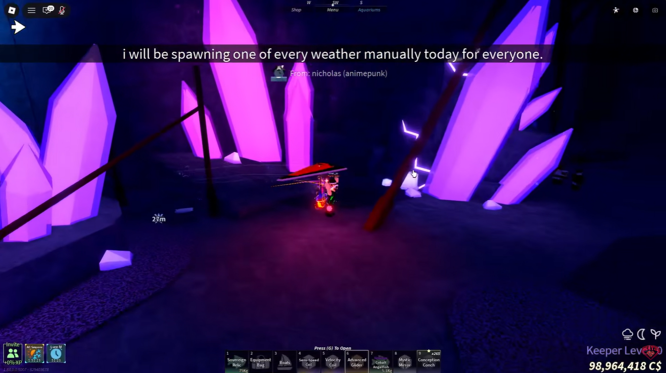 Fisch Sovereign Relic Guide: Best Weather, Pools, and Luck Setup Explained