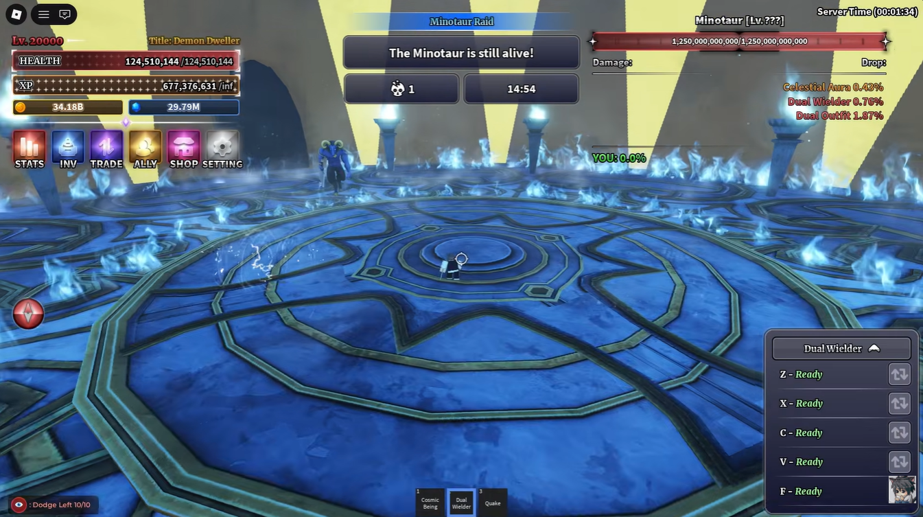 Sailor Piece Dual Wielder Unlock and Location Guide: Fastest Minotaur Raid Farming Method