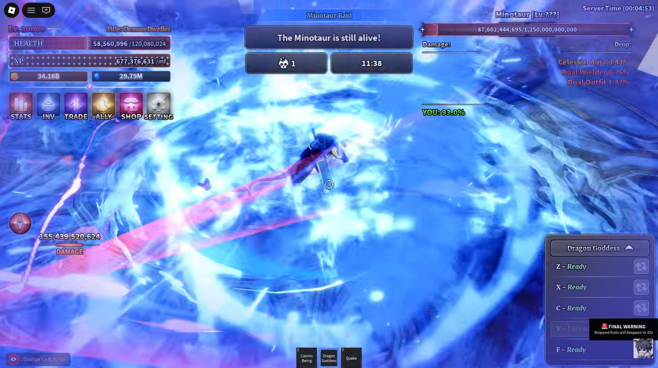 Sailor Piece Dual Wielder Unlock and Location Guide: Fastest Minotaur Raid Farming Method