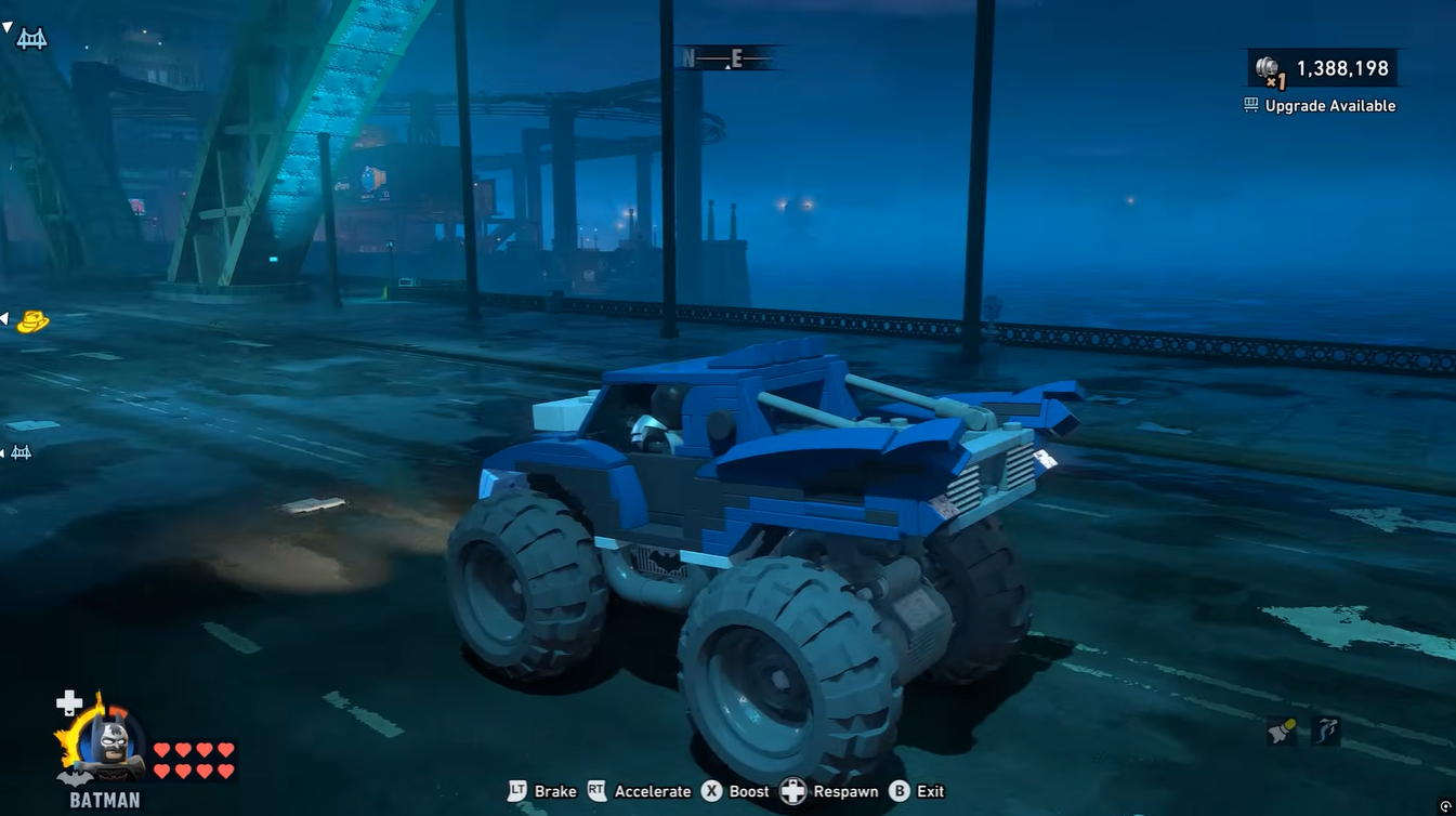 All Suits and Vehicles in LEGO Batman Legacy Of The Dark Knight