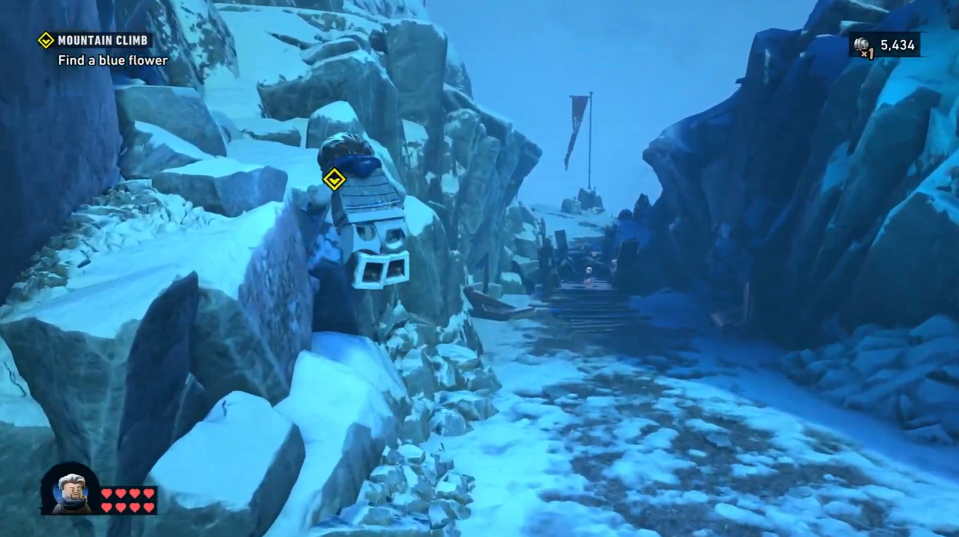 How to Find a Blue Flower in LEGO Batman Legacy of the Dark Knight Mountain Climb