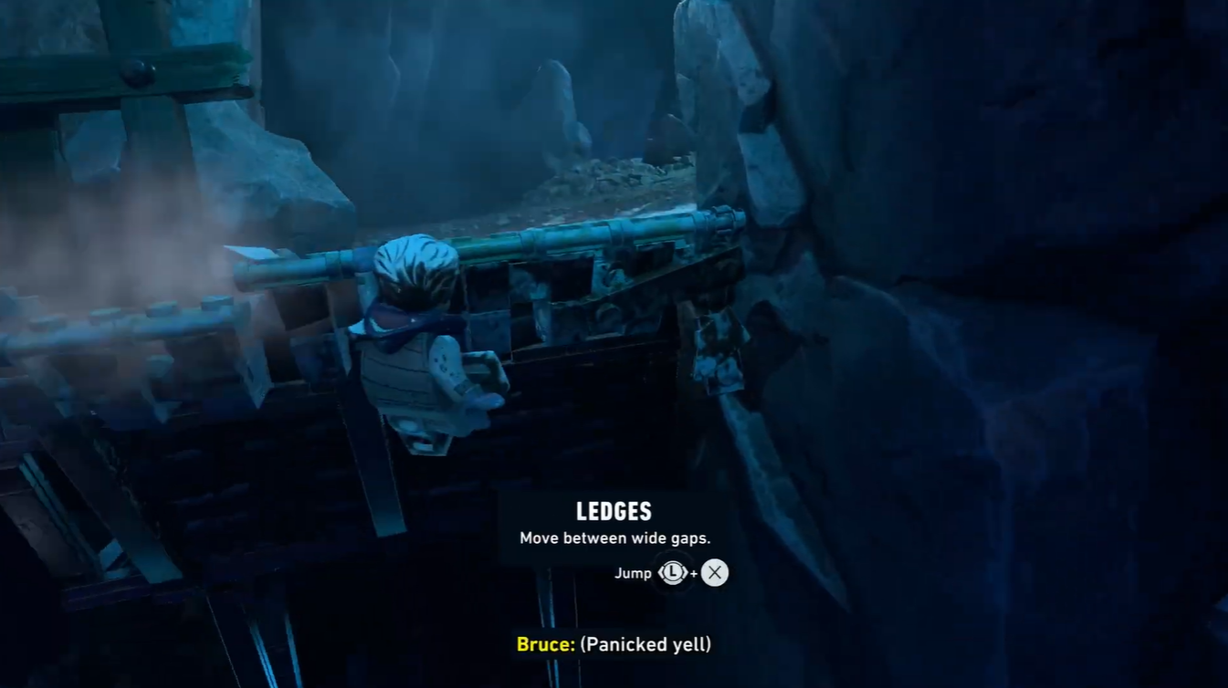 How to Find a Blue Flower in LEGO Batman Legacy of the Dark Knight Mountain Climb