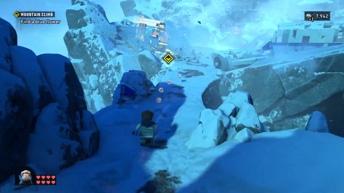 How to Find a Blue Flower in LEGO Batman Legacy of the Dark Knight Mountain Climb