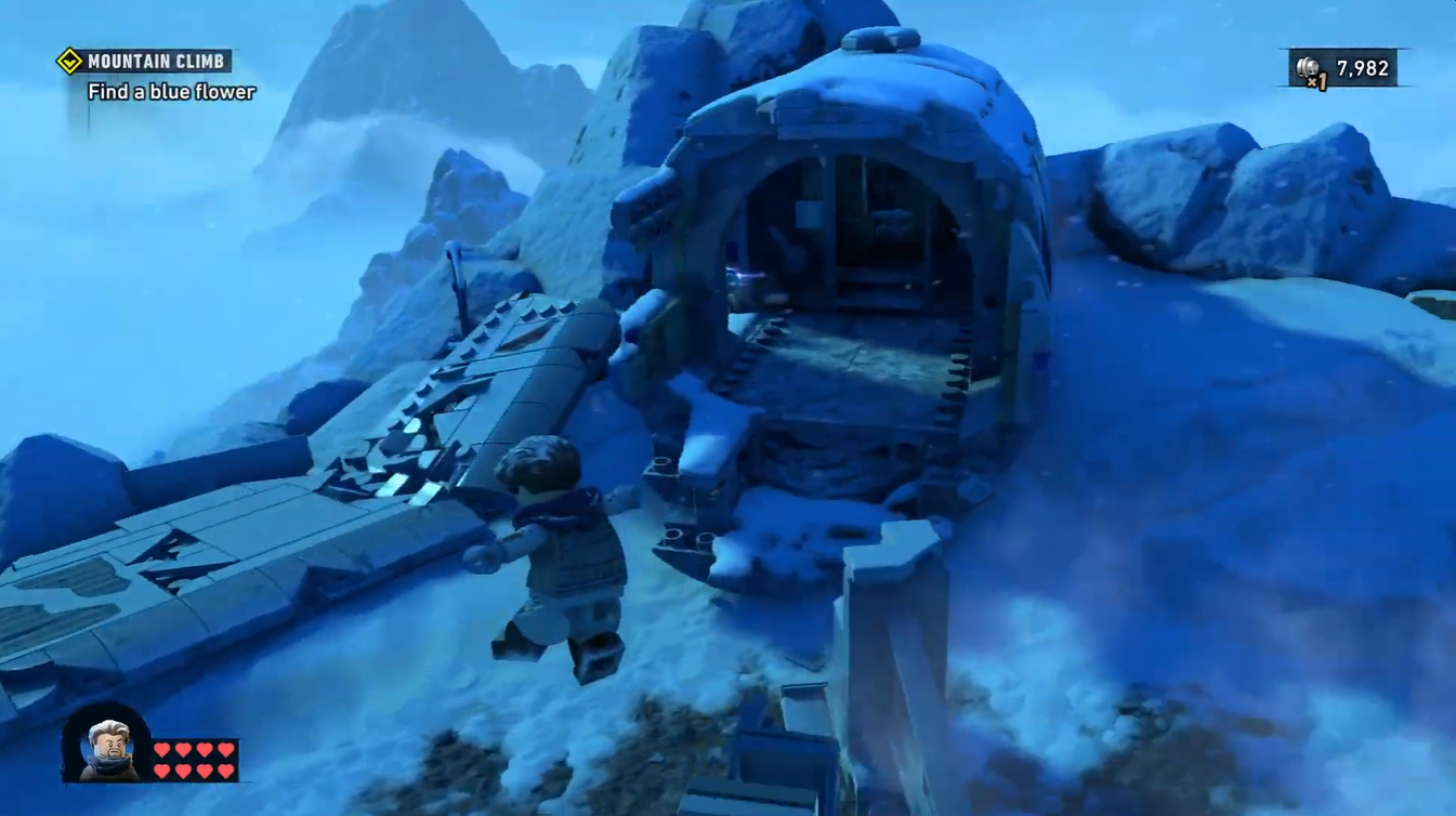 How to Find a Blue Flower in LEGO Batman Legacy of the Dark Knight Mountain Climb