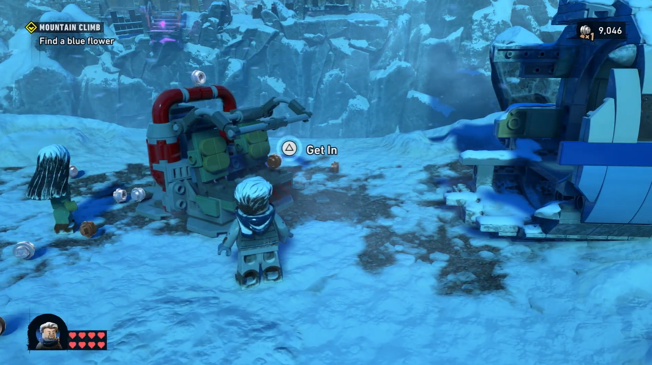 How to Find a Blue Flower in LEGO Batman Legacy of the Dark Knight Mountain Climb