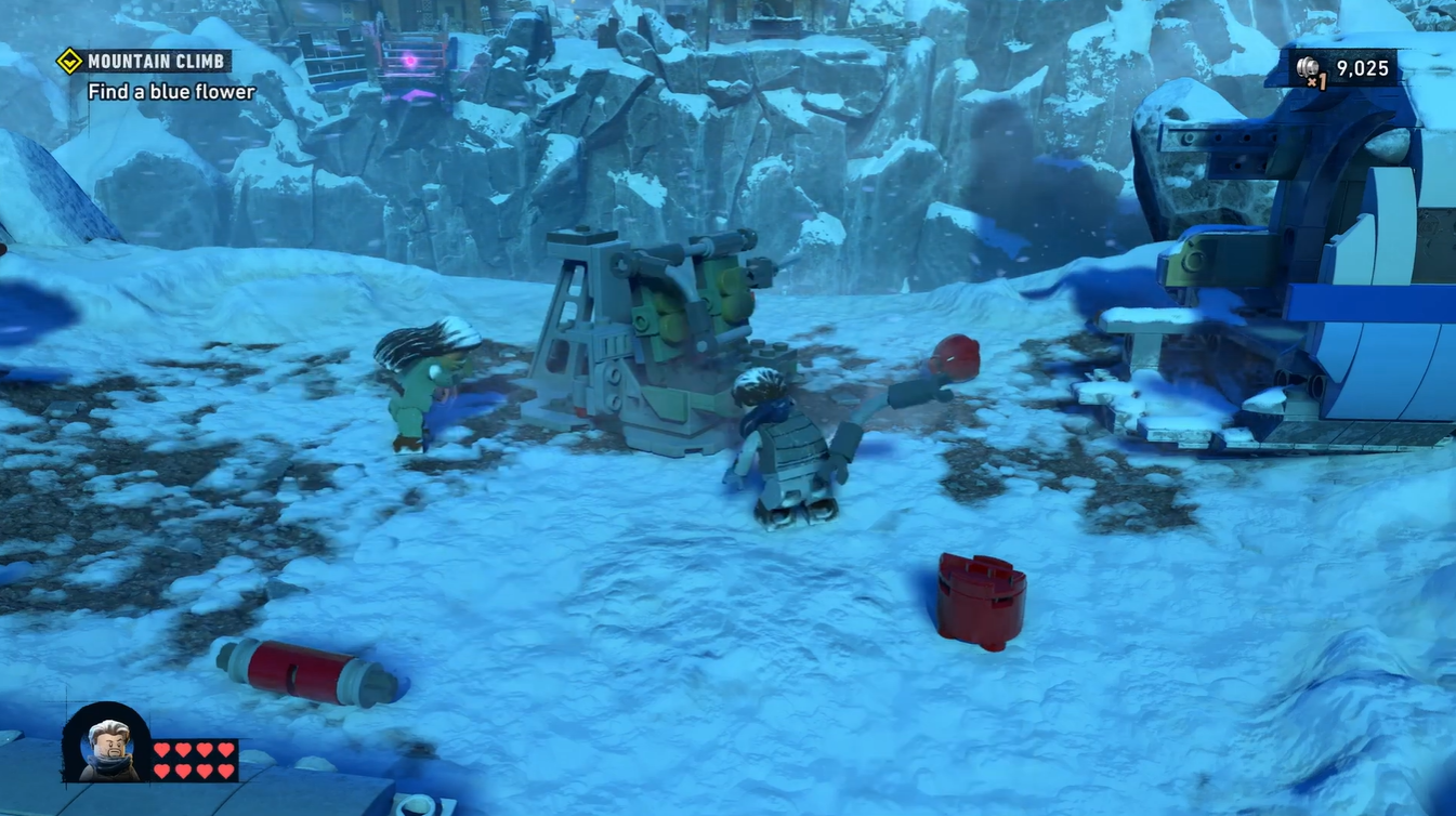 How to Find a Blue Flower in LEGO Batman Legacy of the Dark Knight Mountain Climb