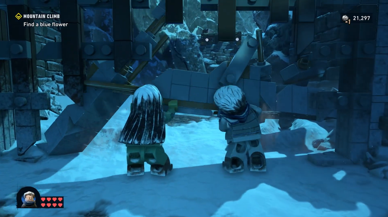 How to Find a Blue Flower in LEGO Batman Legacy of the Dark Knight Mountain Climb