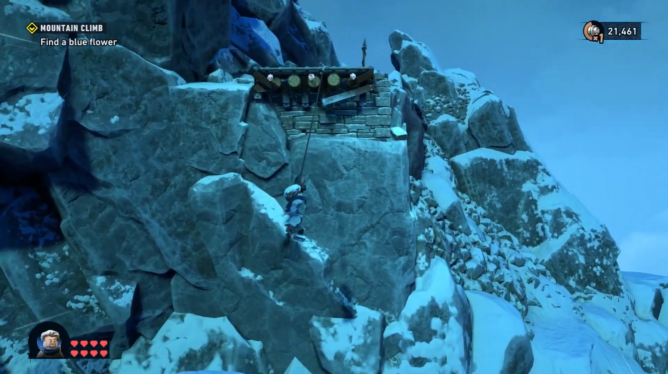 How to Find a Blue Flower in LEGO Batman Legacy of the Dark Knight Mountain Climb