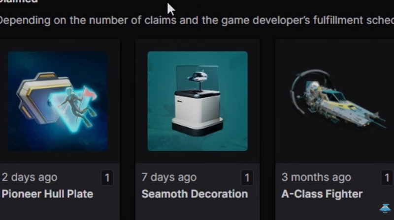 Pioneer Hull Plate drops in Subnautica 2 twitch stream