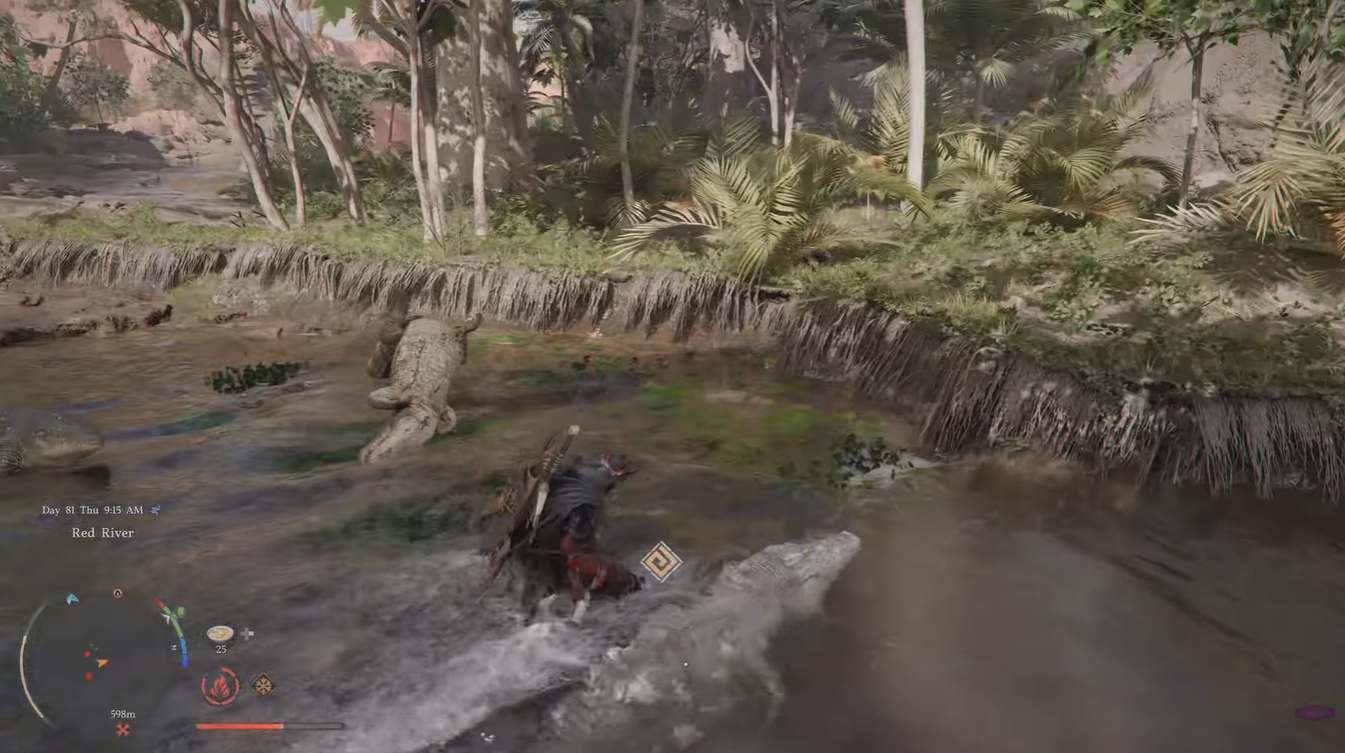 Crimson Desert Pale Predator’s Leather Gloves and White-Scaled Crocodile Location, Combat Tips and Rewards