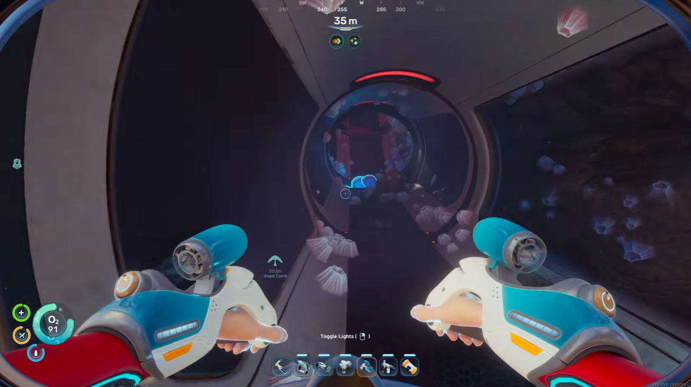 Subnautica 2 Camp One Puzzle Solution: Hidden Entrance, Tuba, and Red Button Location
