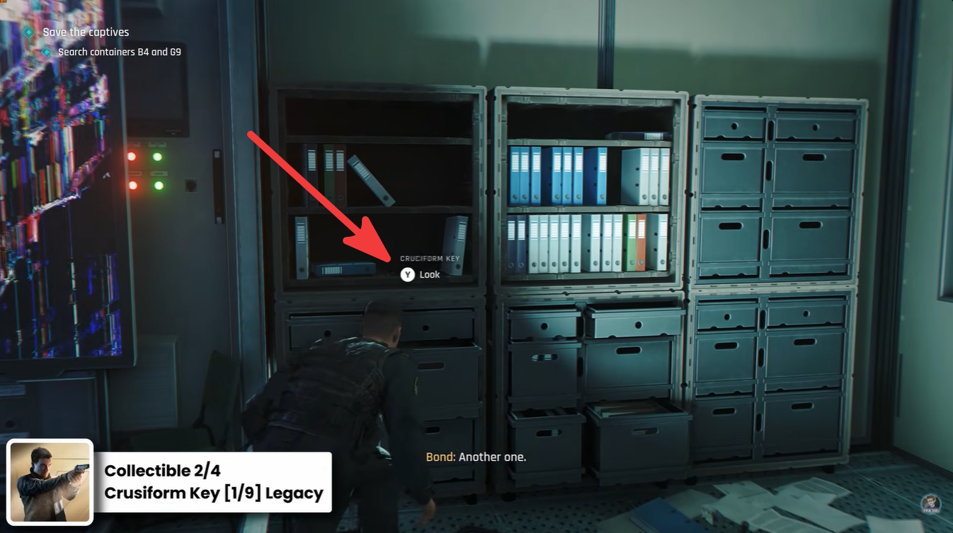 Cruciform key location in 007 First Light Prologue Mission